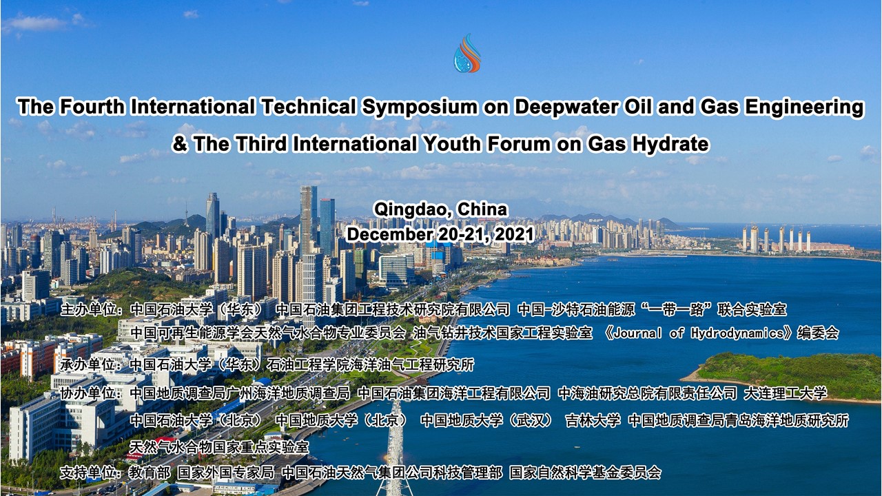  第四届国际深水油气工程前沿技术研讨会暨第三届国际水合物青年论坛